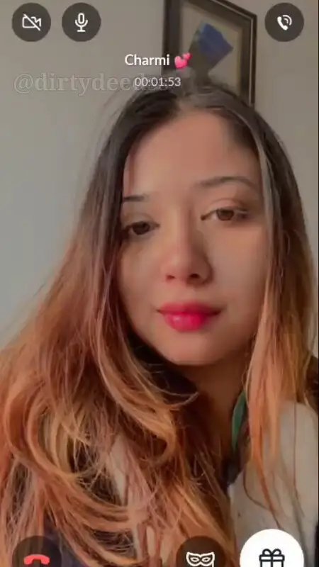 😍Famous Cute Girl Charmi Showing 121 On Tango Live Exclusive